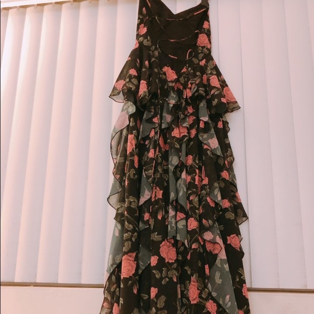 Free People Floral Print Maxi Dress